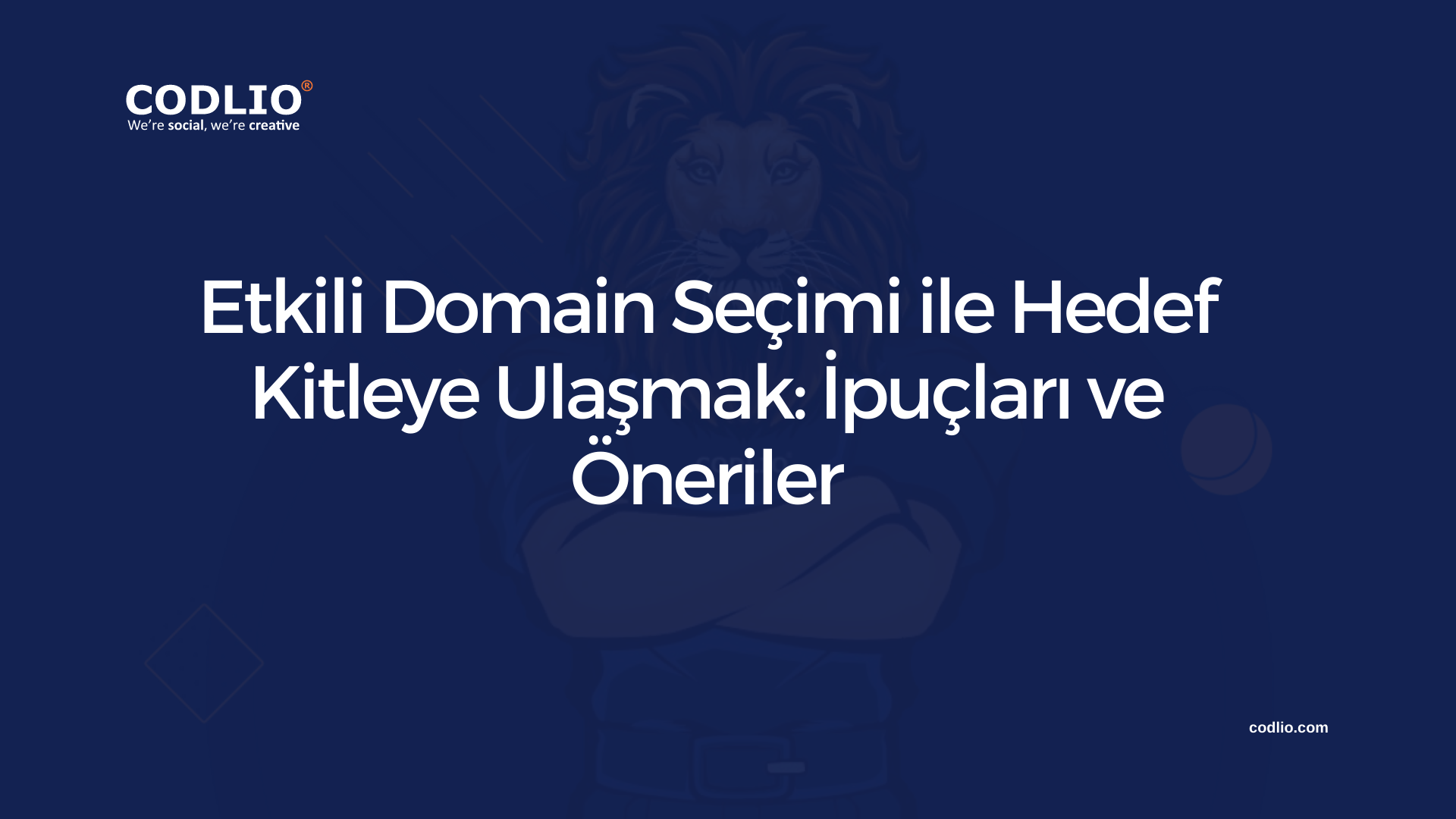 Etkili Domain Seçimi ile Hedef Kitleye Ulaşmak: İpuçları ve Öneriler