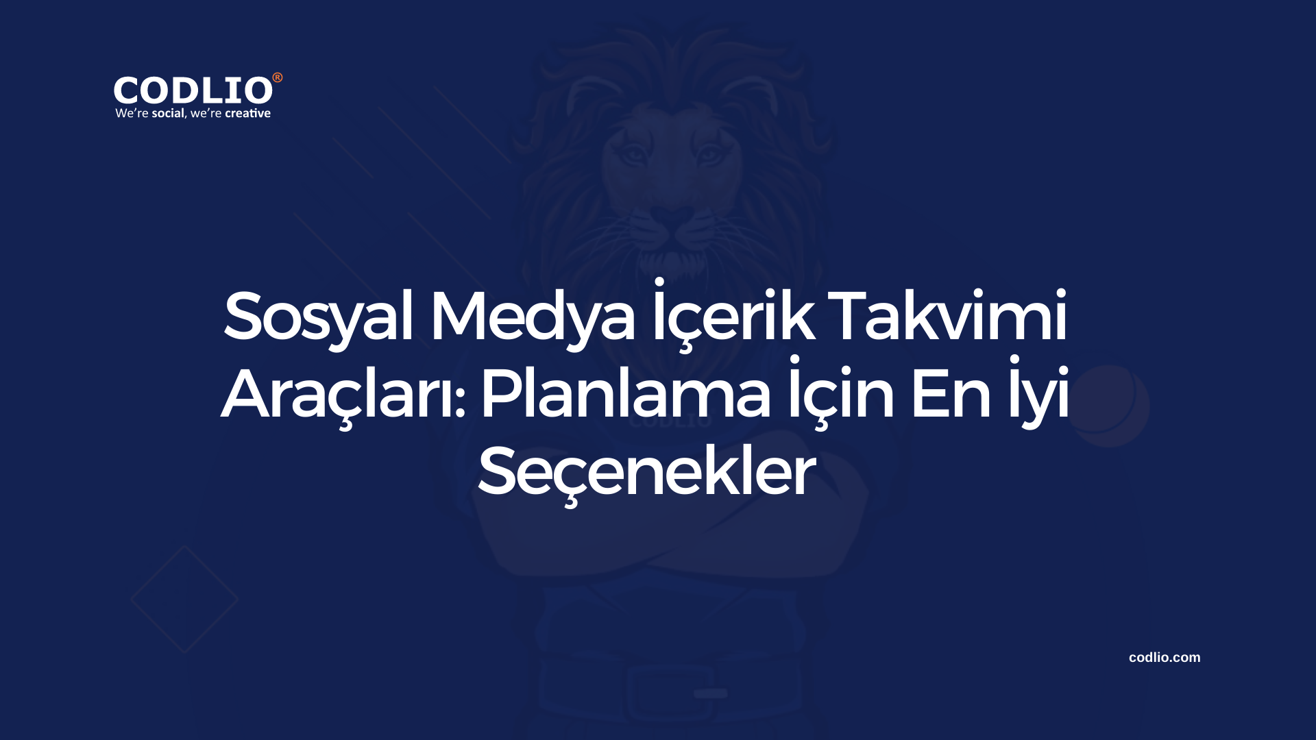 Sosyal Medya İçerik Takvimi Araçları: Planlama İçin En İyi Seçenekler