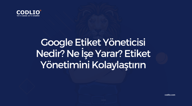 Google Etiket Yöneticisi Nedir? Ne İşe Yarar? Etiket Yönetimini Kolaylaştırın