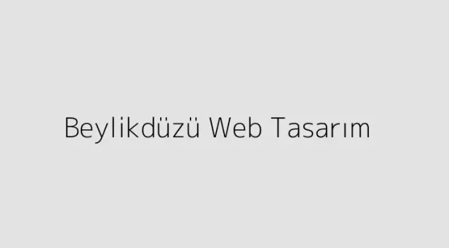 Beylikdüzü Web Tasarım