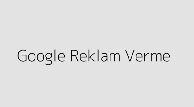 Google Reklam Verme