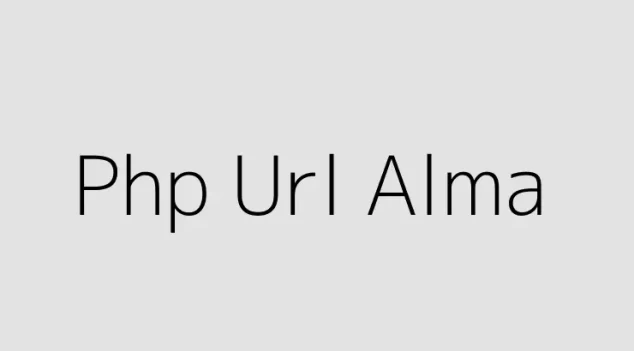 Php Url Alma