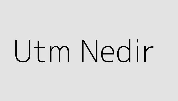 Utm Nedir