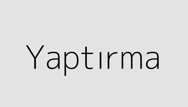 Yaptırma